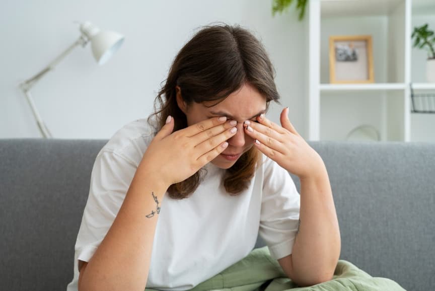 ท่อน้ำตาอุดตัน เกิดจาก