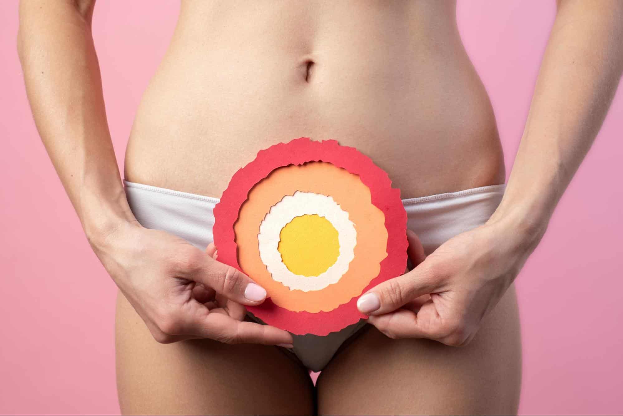 ก้อนเลือดออกมาจากช่องคลอด